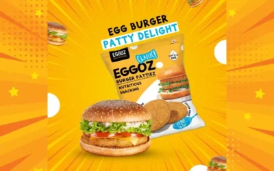 Cheesy Egg Burger Delight: A Recipe with Eggoz Egg Burger Patty 